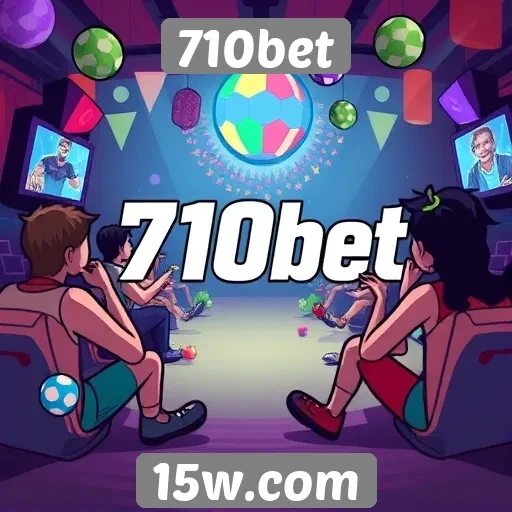 Interação social e comunidade em jogos na 710bet