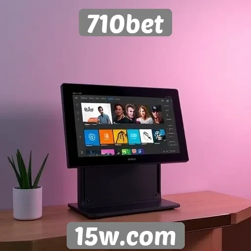 Facilidade de uso e design do site 710bet